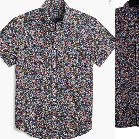 J. Crew Other - J. Crew Multicolor Floral Button Down Shirt